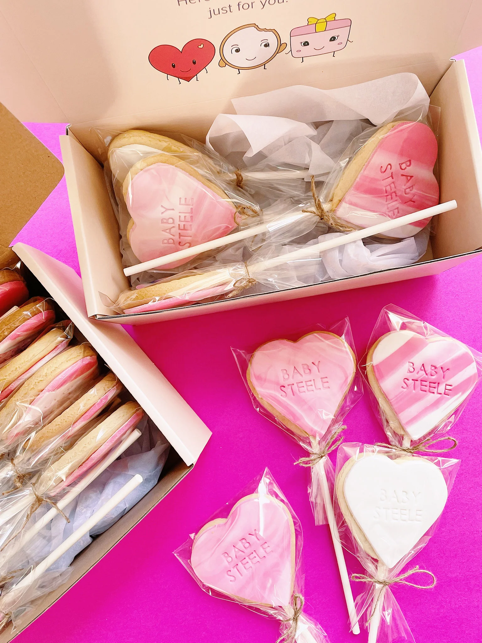 Heart-Shaped Cookie Pops | Creative Valentine's Day Gifts - Image 3