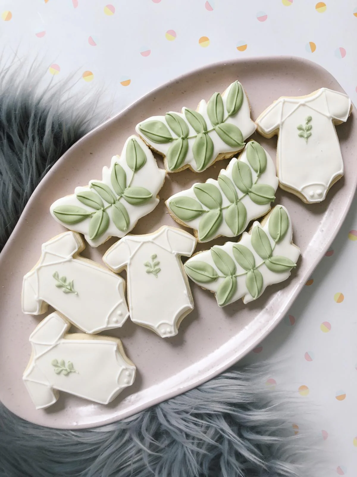 Natural Newborn | Custom Cookie Favours for Baby Shower Parties - Image 3